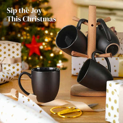 DOWAN Coffee Mugs, 16 oz Ceramic Coffee Cups - Image 8