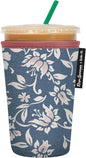 Sok It JavaSok Iced Coffee & Cold Soda Insulated Neoprene Cup Sleeve (Reyn Spooner Kia Orana, Medium: 22-28oz)