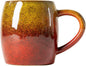 Handmade 22oz Ceramic Coffee Mug, Ergonomic Large Handle, Ideal Gift by XIYUANJI