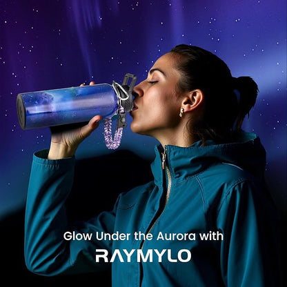 RAYMYLO Insulated Water Bottle 40 oz, Triple Wall Vacuum Stainless Steel | - Image 2
