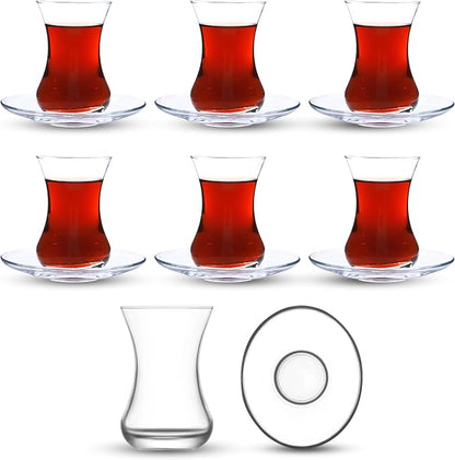 Turkish Tea Glass Set of 6 - Image 6