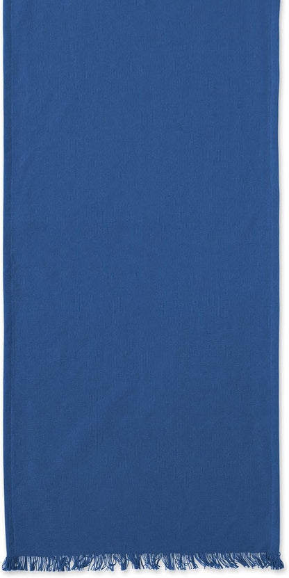 DII Everyday Collection, Fringed Solid Tabletop, Table Runner - Image 2