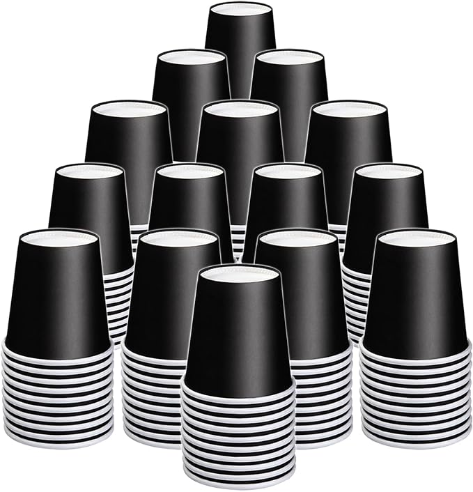 3 oz 200 Count Small Paper Cups, Small Paper Cup, Espresso Cups by Huaiid