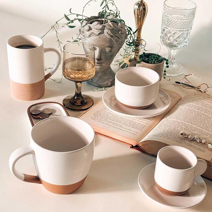 Mora Ceramics 8oz Cappuccino Mug Set of 4 - Image 7
