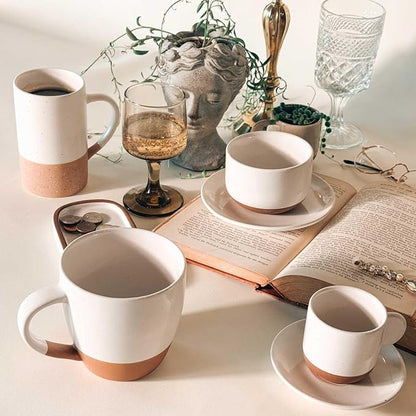 Mora Ceramics 8oz Cappuccino Mug Set of 4 - Image 7
