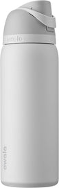 Owala FreeSip Stainless Steel Water Bottle 32 oz Shy Marshmallow by Unknown