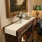Signature Linen™ by D'Moksha Ivory Table Runner 60 Inches, 100% Pure Linen by DMokshaHomes