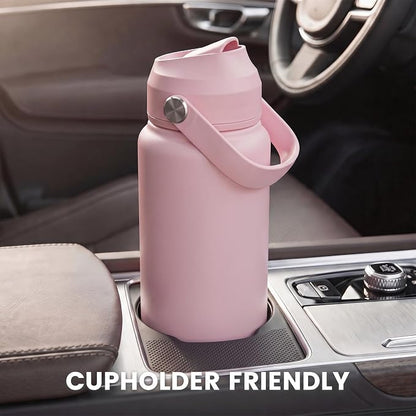 Fijinhom 24oz Insulated Stainless Steel Water Bottle, Wide Mouth Double Wall - Image 6
