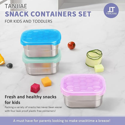 Snack Pro - Small Stainless Steel Snack Containers - Image 3
