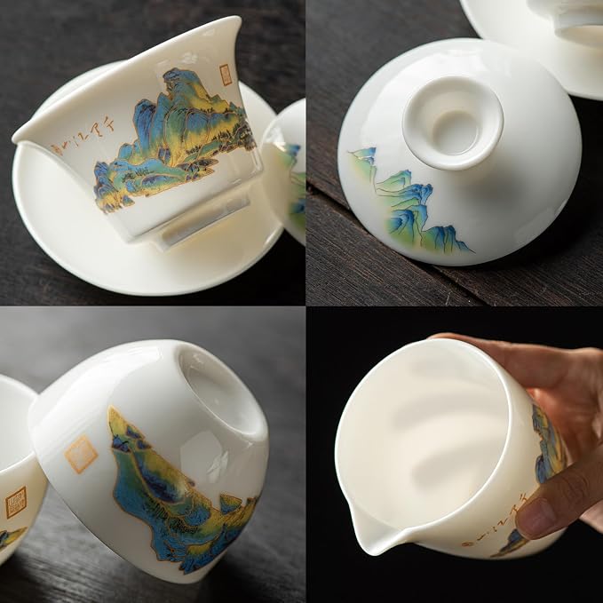 Chinese Tea Set Traditional, Chinese Kung Fu Tea Set - Image 8
