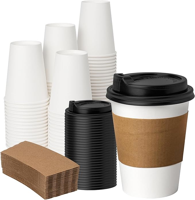 YEEHAW 12 oz 50 Pack Coffee Cups by YEEHAW