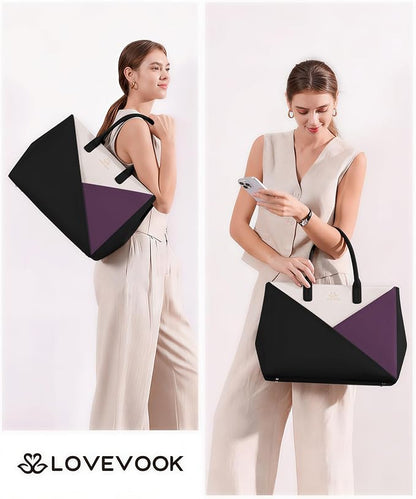 LOVEVOOK Laptop Work Tote Bag for Women - Image 2