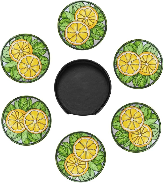 Lemon Coasters for Drinks - Image 4