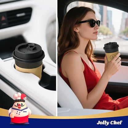 JOLLY CHEF 100 Pack 12 oz Coffee Cups - Image 6