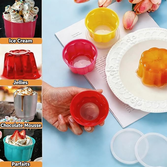 12-Pack Jelly Molds Dessert Cups - Image 6