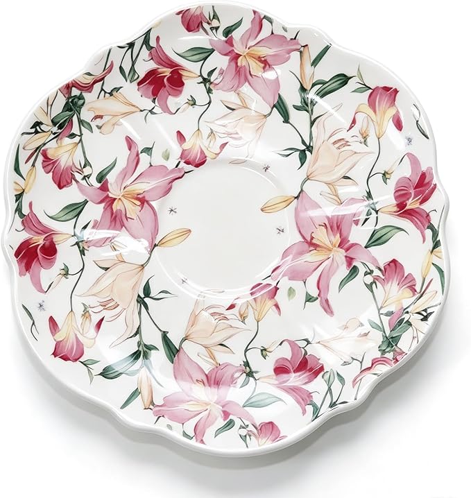 Bone China Tea Cup and Saucer Set - Image 7