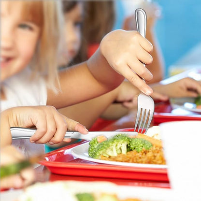 LIANYU 15-Piece Kids Silverware Set, Stainless Steel Toddler Utensils Set | - Image 6