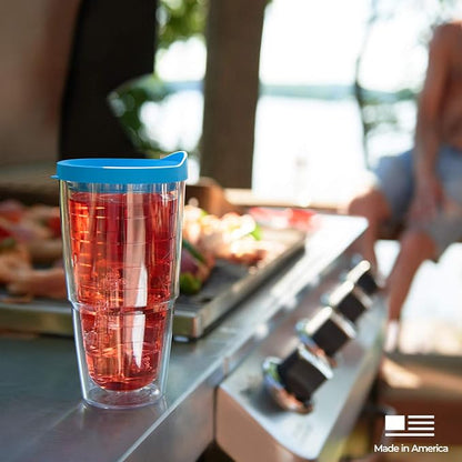 Tervis Palm Tree & Hammock Scene Made in USA Double Walled Insulated Tumbler - Image 11