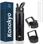 Konokyo 24 oz Insulated Stainless Steel Water Bottle by Konokyo