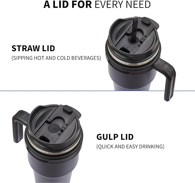 20 oz Insulated Travel Coffee Mug Tumbler - Image 3