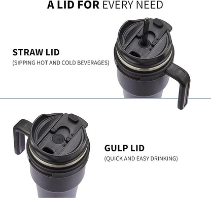 20 oz Insulated Travel Coffee Mug Tumbler - Image 3