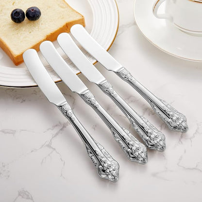Gorgeous 4-Piece 6.9-Inch 18/10 Stainless Steel Butter Spreader Set | Butter - Image 5