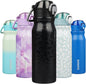 BJPKPK 25 oz Insulated Water Bottle, Stainless Steel Flask | Leak Proof Locking by BJPKPK
