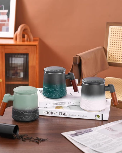 ZENS Tea Mug with Infuser and Lid - Image 7