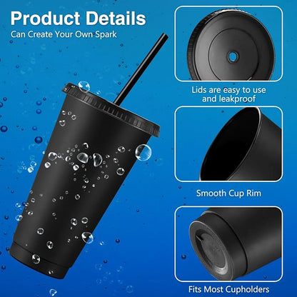 Amyhill 12 Pcs Reusable Plastic Cup - Image 3