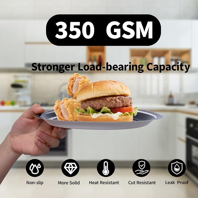 40 Pcs Race Car Party Plates and Napkins Set-9 inch Race Car Paper Dinner - Image 3
