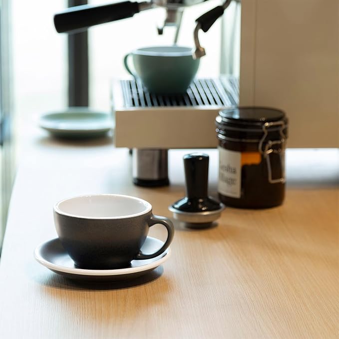 Loveramics Matt Cappuccino Cup, 10 oz Ceramic Latte Art Mug - Image 4