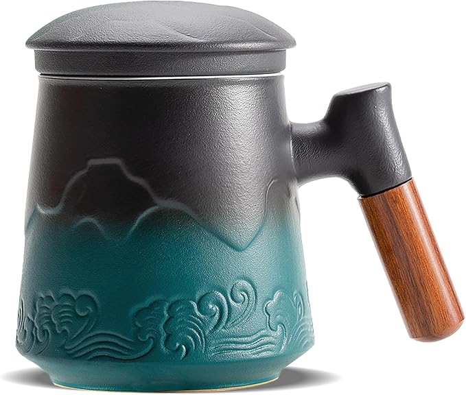 ZENS Tea Mug with Infuser and Lid by ZENSLIFESTYLE