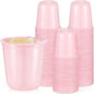 Ziliny 50pcs Disposable Stemless Glasses 12oz Crystal Plastic Wine Glasses by Ziliny