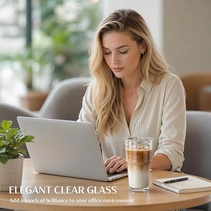 INSETLAN 20 oz Glass Tumbler - Image 7