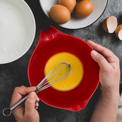 Glad Mixing Bowl with Handle – 3 Quart | Heavy Duty Plastic with Pour Spout and - Image 2