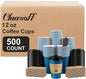 Clawsoff 500 Pack 12 oz Disposable Paper Coffee Cups by BuyNow