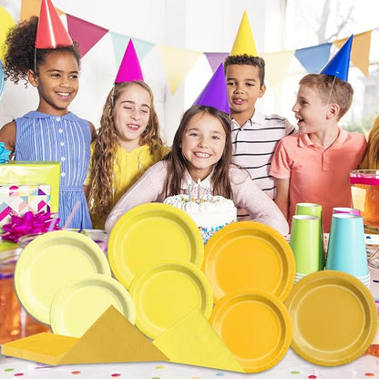 CMUSKO Yellow Birthday Decorations - Image 3