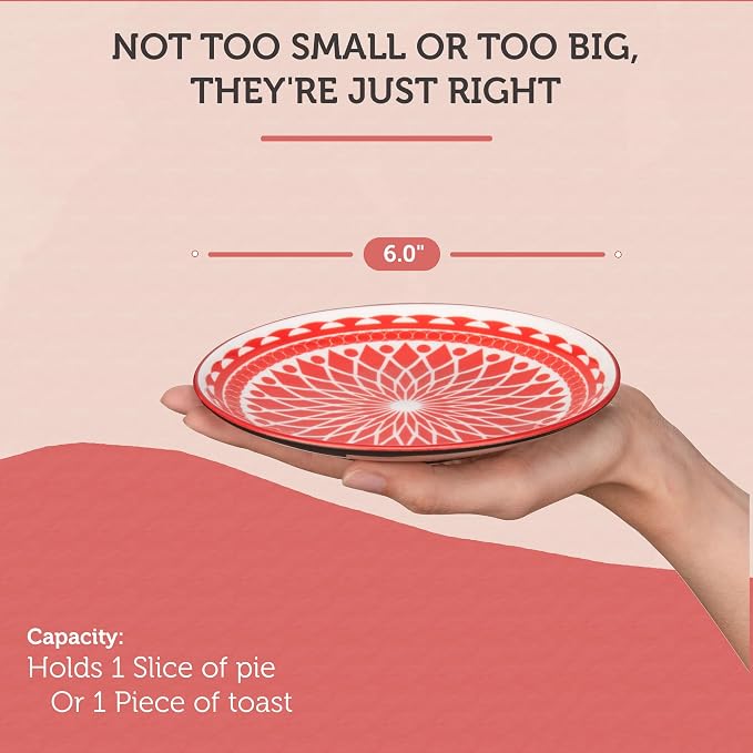 Dessert Plates - Small 6 Inch Plate - Image 6