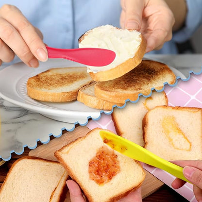 10 Pieces Plastic Butter Spreader Multi Purpose Butter Knife Spreader Versatile - Image 7