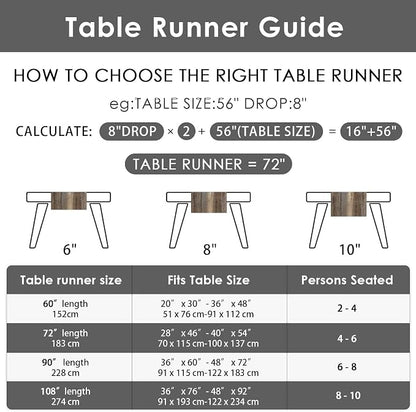 Emvency Table Runner, 13x60 Inch - Image 6