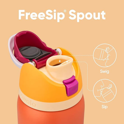 Owala FreeSip Stainless Steel Water Bottle 32 oz Citrus Crush - Image 2