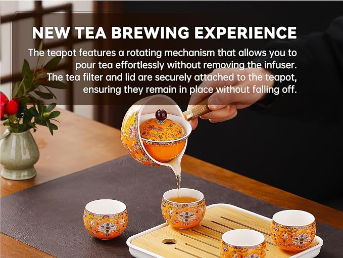 Chinese Tea Set Gongfu Tea Set, Portable Tea Set - Image 2