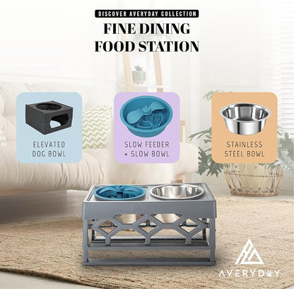 AVERYDAY Slow Feeder Dog Bowls for Medium Breed, 1.5 Cups Engagement Food - Image 8