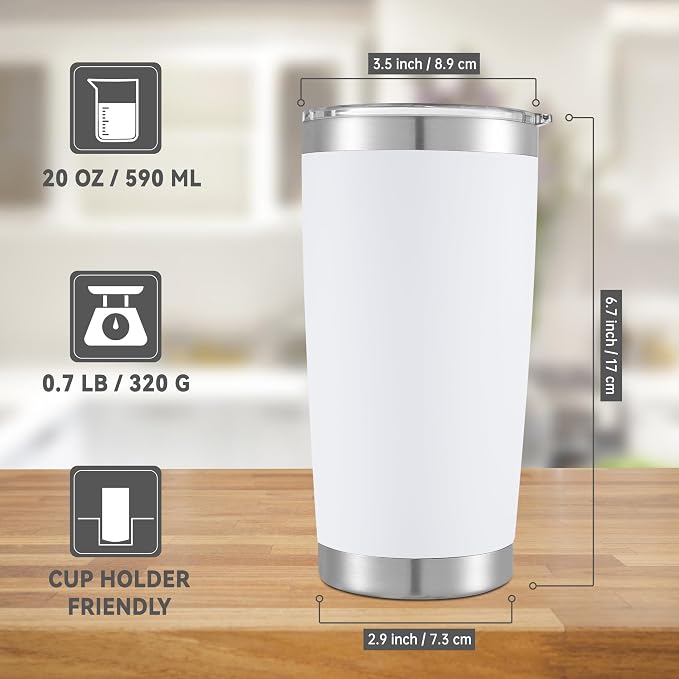 20 oz Tumblers Bulk Stainless Steel Tumbler - Image 3