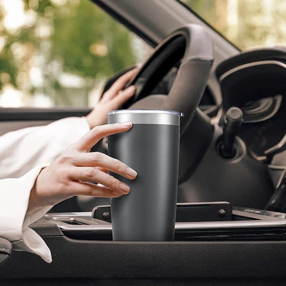 20 oz Tumbler with Lid Stainless Steel Insulated Tumblers Bulk Cups Mug | - Image 5