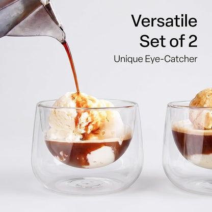 MIAMIO - Coffee Glasses/Double-Walled Glasses Set - Lagoa | Double-walled - Image 6