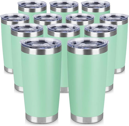 20 oz Tumbler Stainless Steel Tumblers Bulk by VQRRCKI