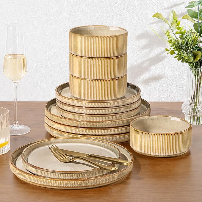 GBHOME Stoneware Dinnerware Sets by GBhome