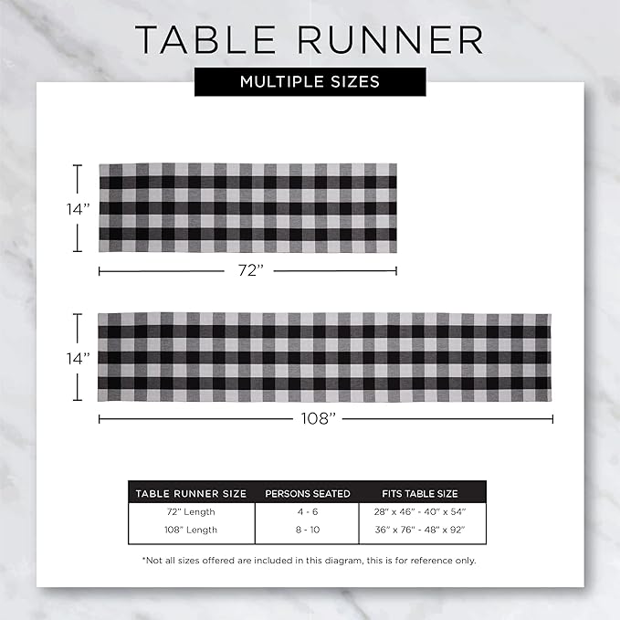 DII Everyday Collection, Fringed Solid Tabletop, Table Runner - Image 10