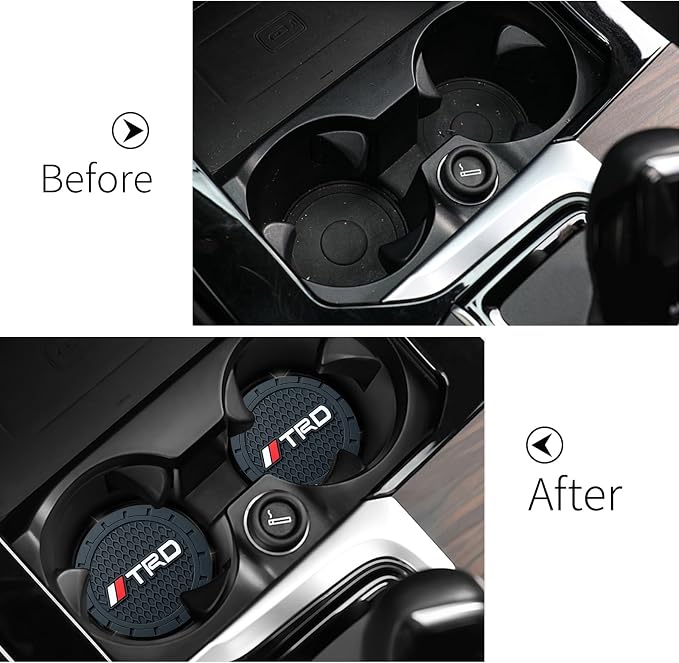 Car Cup Holder Coaster for Toyota TRD Sequoia Tundra 4Runner Cupholder Coaster - Image 4